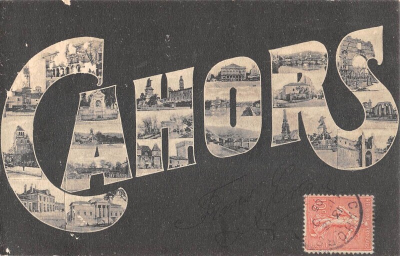 Carte postale ancienne Cahors à Cahors