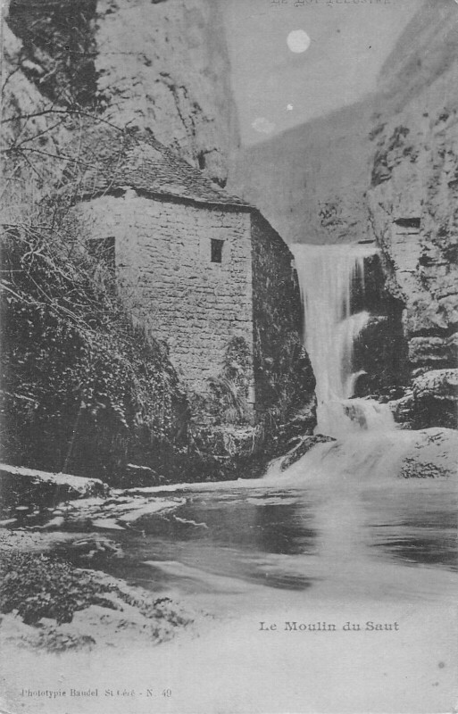 Carte postale ancienne Le Moulin Du Saut