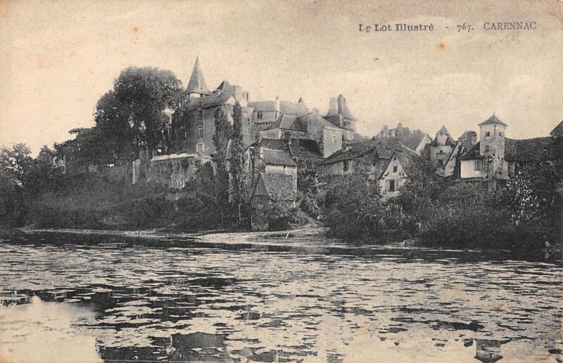 Carte postale ancienne Carennac à Carennac