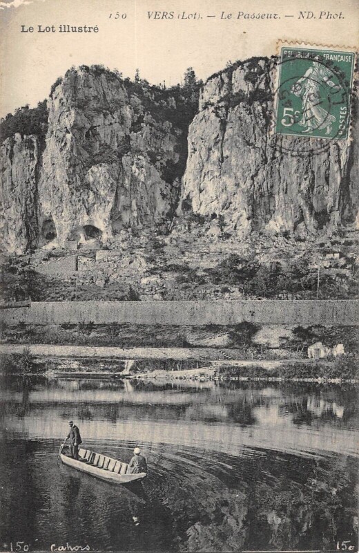Carte postale ancienne Vers Le Passeur