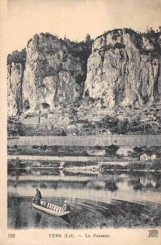 Carte postale ancienne Vers Le Passeur