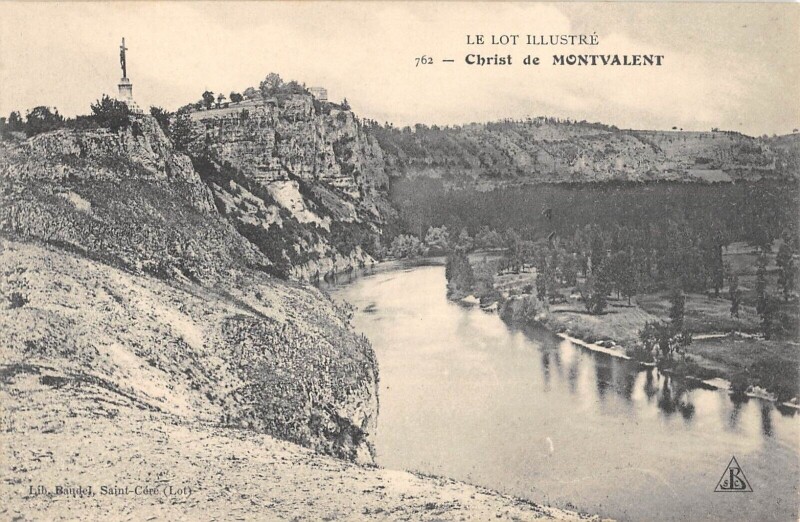 Carte postale ancienne Christ De Montvalent à Montvalent