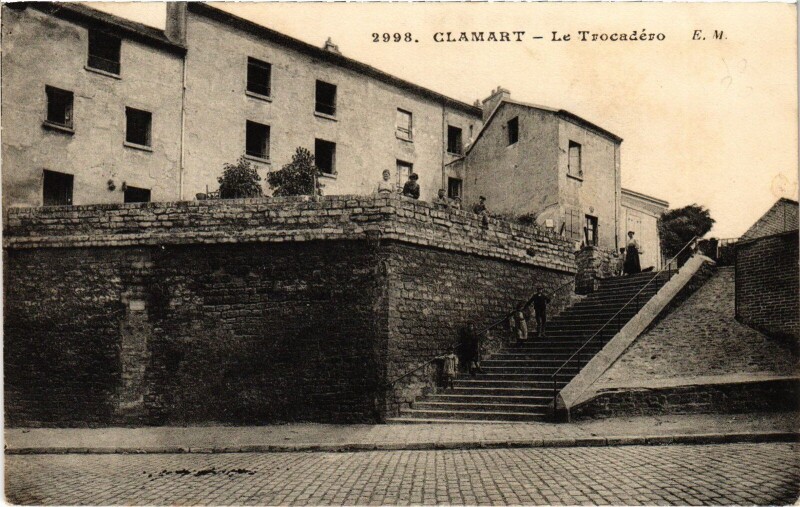 Carte postale ancienne Clamart Le Trocadero France à Clamart