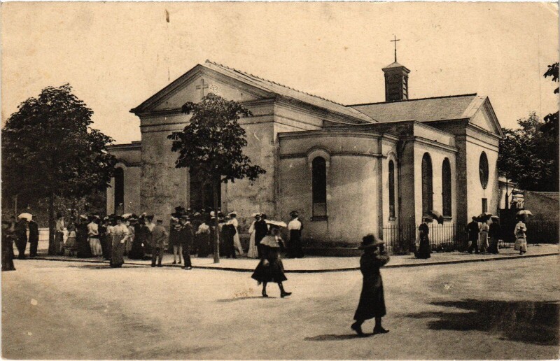 Carte postale ancienne Billancourt La Rue France