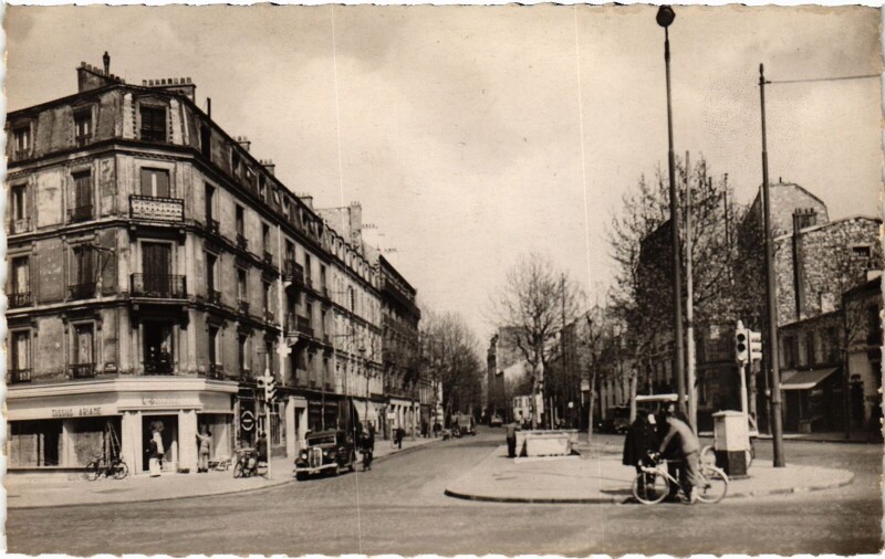Carte postale ancienne Boulogne-Billancourt Rond-Point, Avenue de la Reine France à Boulogne-Billancourt