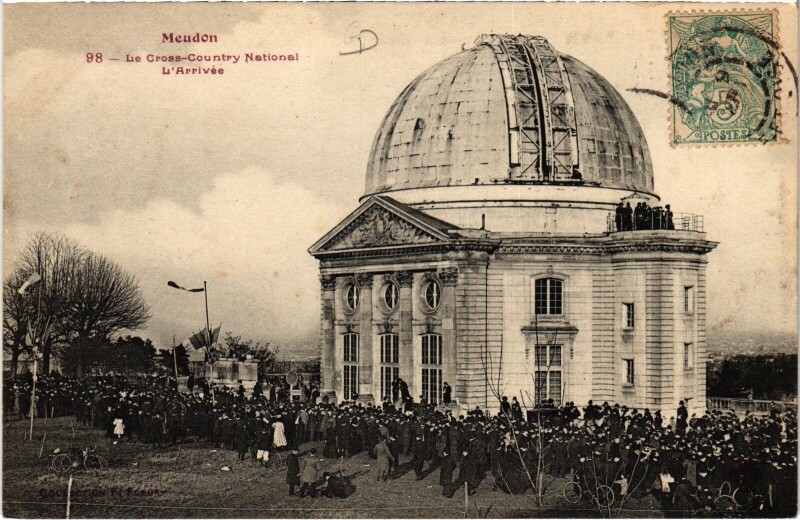 Carte postale ancienne Meudon Le Cross-Country National France à Meudon