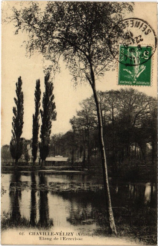 Carte postale ancienne Chaville Etang de l'Ecrevisse France à Chaville