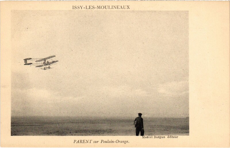 Carte postale ancienne Issy les Moulineaux Parent sur Poulain-Orange France à Issy-les-Moulineaux