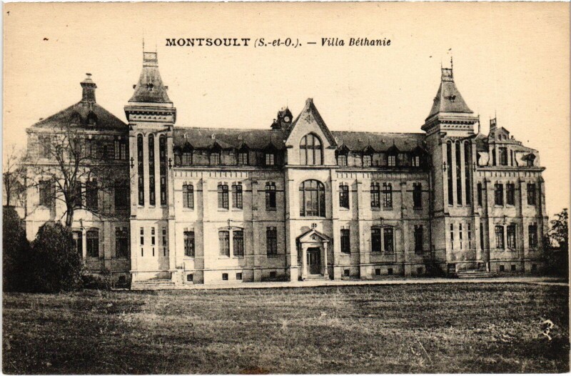 Carte postale ancienne Montsoult Villa Bethanie France à Montsoult