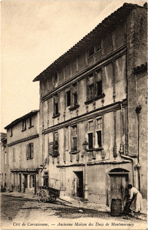 Carte postale ancienne Montmorency Ancienne Maison des Ducs France à Montmorency