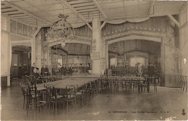 Carte postale ancienne Enghien les Bains Les Petits Chevaux France à Enghien-les-Bains