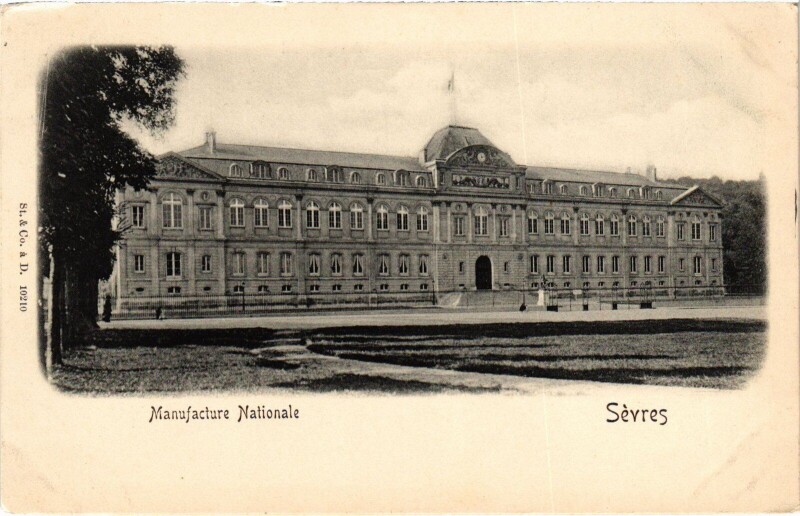 Carte postale ancienne Sevres Manufacture Nationale France