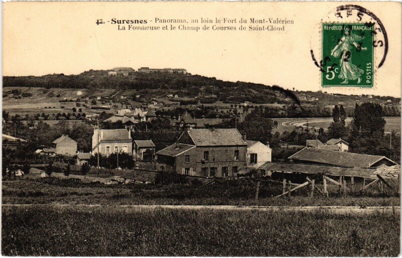 Carte postale ancienne Suresnes Panorama France à Suresnes