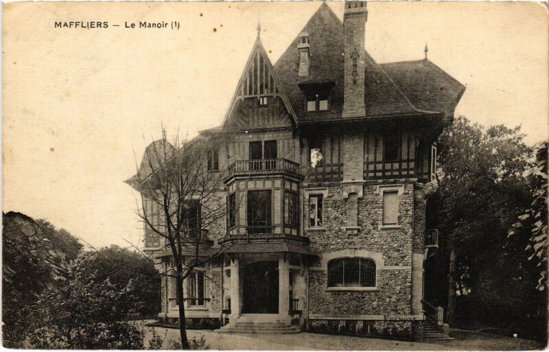 Carte postale ancienne Maffliers Le Manoir France à Maffliers