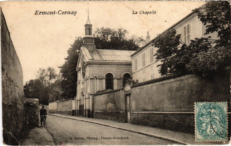 Carte postale ancienne Ermont La Chapelle France à Ermont