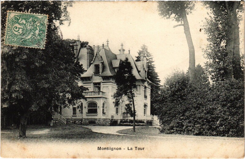 Carte postale ancienne Montlignon La Tour France à Montlignon