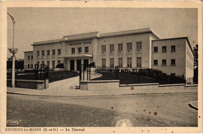 Carte postale ancienne Enghien les Bains Le Thermal France à Enghien-les-Bains