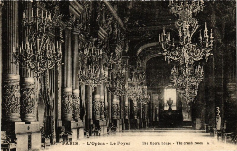 Carte postale ancienne Paris 9e - L'Opera à Paris 9e