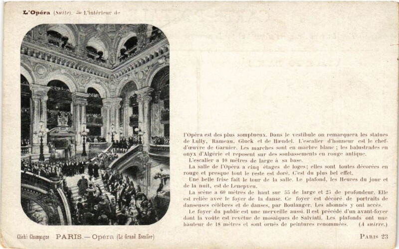 Carte postale ancienne Paris 9e - Opera à Paris 9e