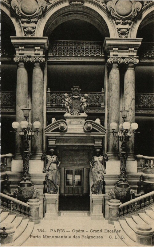 Carte postale ancienne Paris 9e - Opera à Paris 9e
