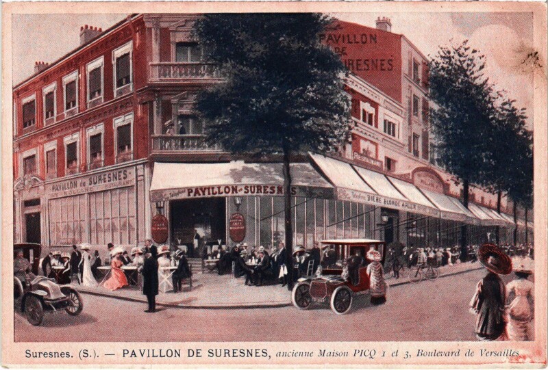 Carte postale ancienne Pavillon de Suresnes France à Suresnes