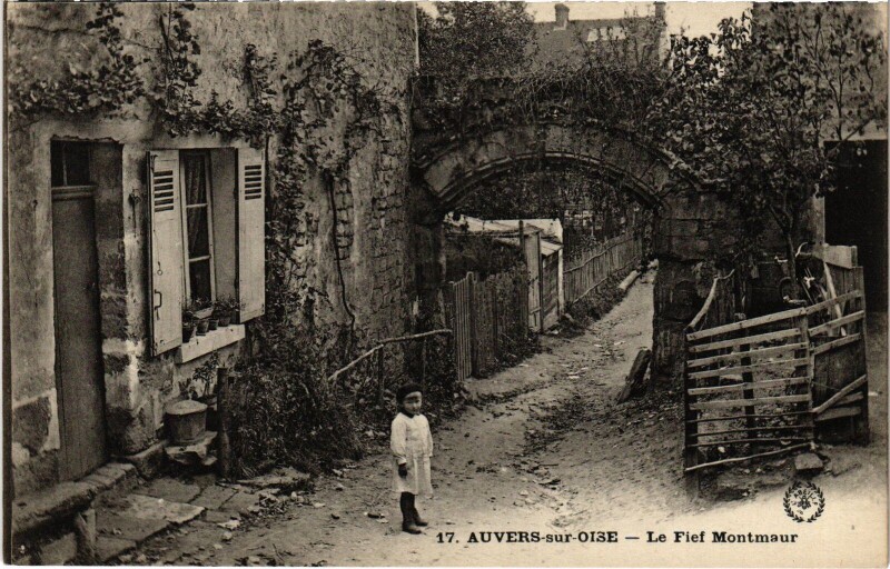 Carte postale ancienne Auvers sur Oise Le Fief Montmaur France à Auvers-sur-Oise