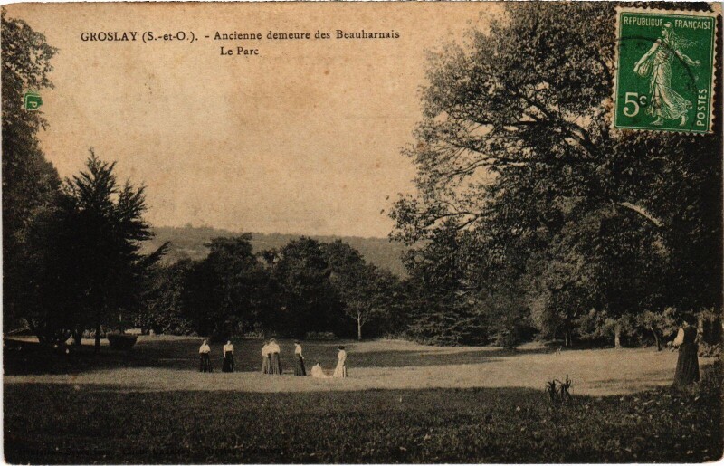 Carte postale ancienne Groslay Ancienne demeure des Beauharnais France à Groslay