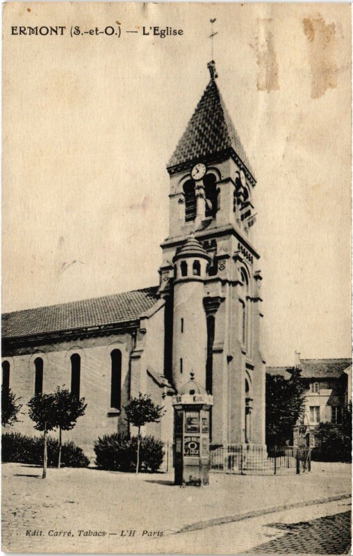 Carte postale ancienne Ermont L'Eglise France à Ermont