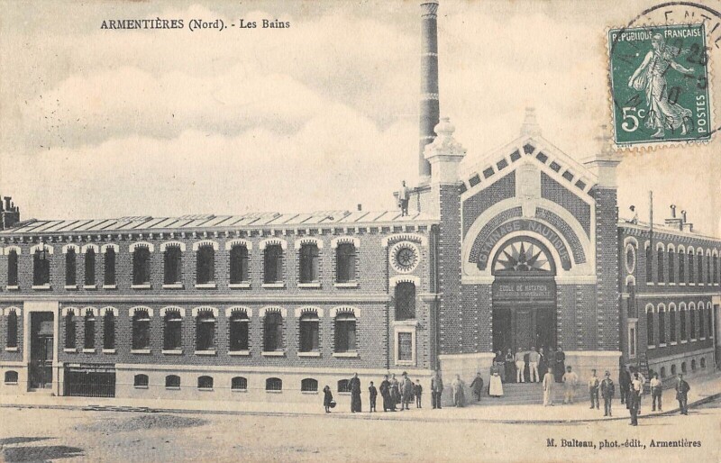 Carte postale ancienne Armentieres Les Bains