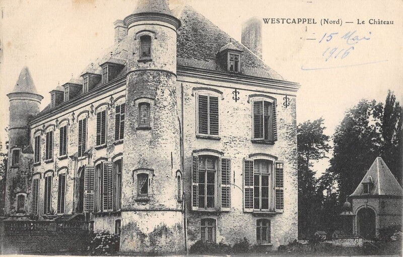 Carte postale ancienne Westcappel Le Chateau