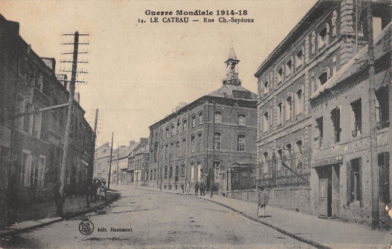 Carte postale ancienne Le Cateau Rue Ch.seydoux