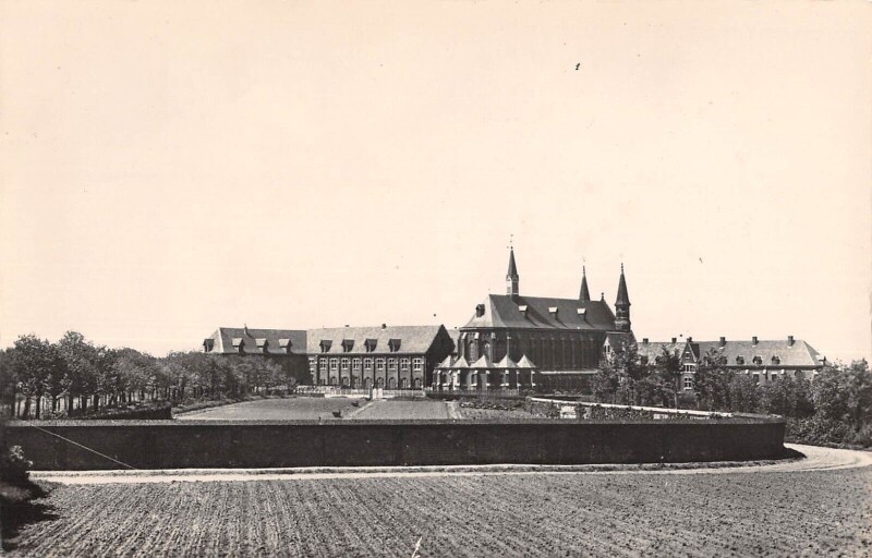 Carte postale ancienne Abbaye De Sainte-Marie Du Mont Mont Des Cats Godewaersvelde Monastere à Godewaersvelde