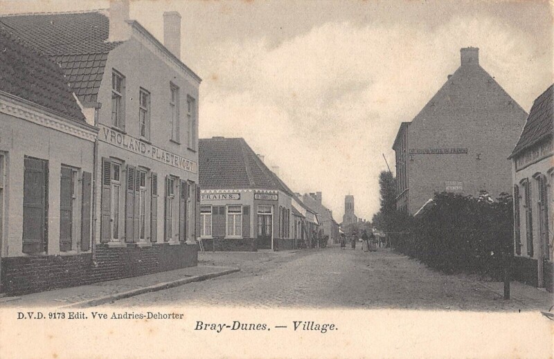 Carte postale ancienne Bray Dunes Village à Bray-Dunes