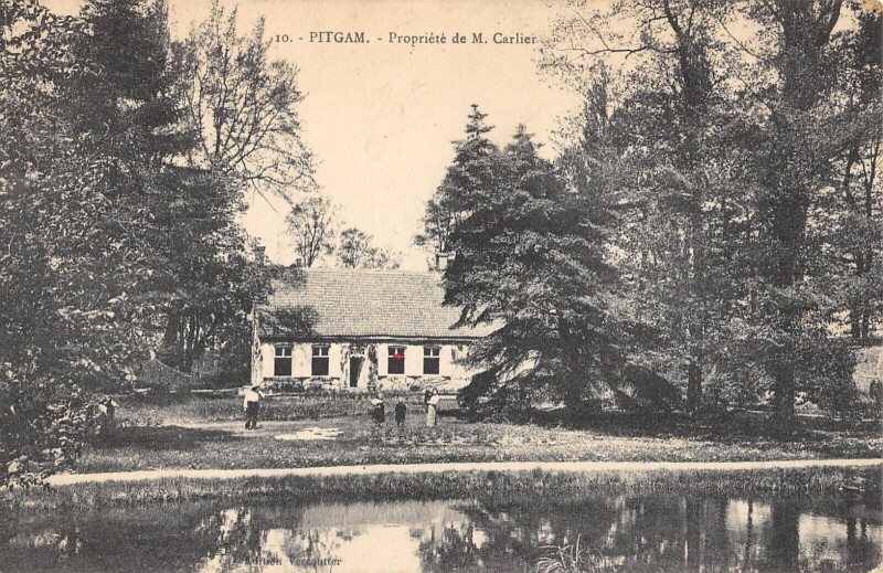 Carte postale ancienne Pigam Propriete De M.carlier