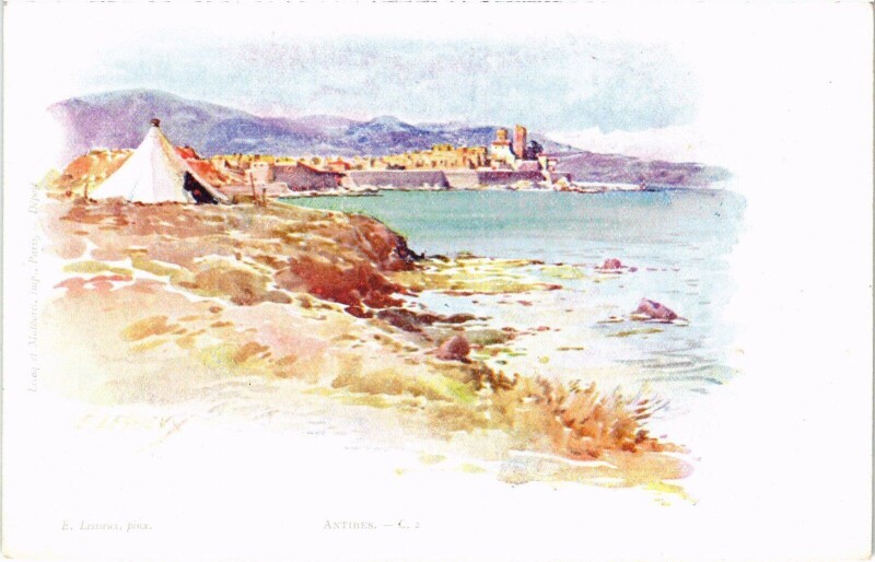 Carte postale ancienne Antibes à Antibes