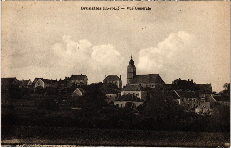 Carte postale ancienne Brunelles vue générale