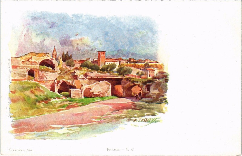 Carte postale ancienne Fréjus