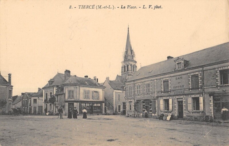 Carte postale ancienne Tierce La Place
