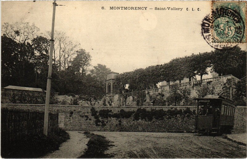 Carte postale ancienne Montmorency Saint-Vallery France à Montmorency