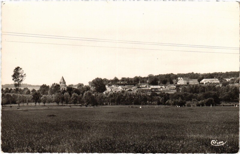 Carte postale ancienne Davenescourt vue générale à Davenescourt
