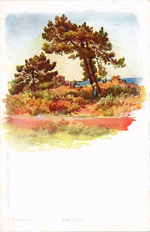 Carte postale ancienne Agay