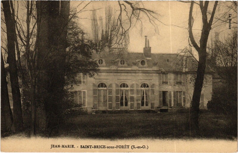 Carte postale ancienne St.Brice sur Foret Jean Marie France