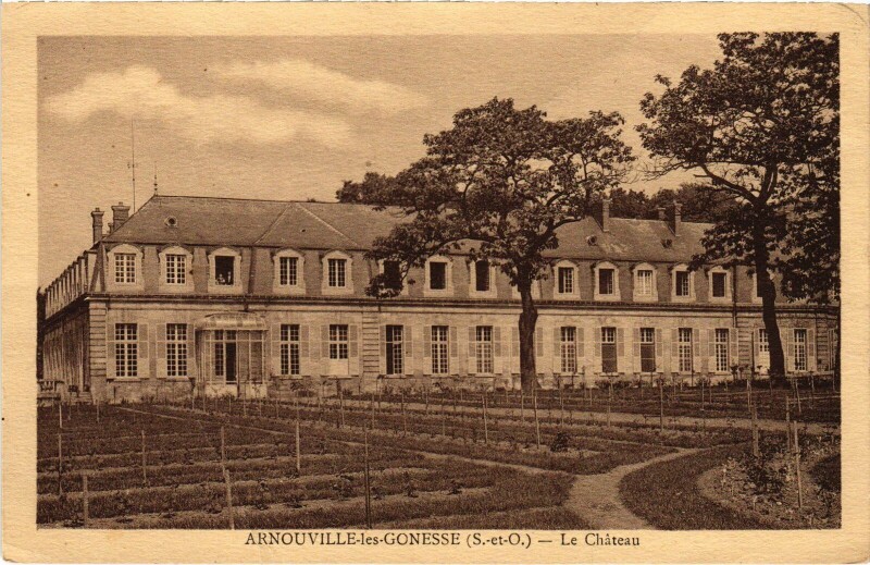Carte postale ancienne Arnouville les Gonesse Le Chateau France à Arnouville