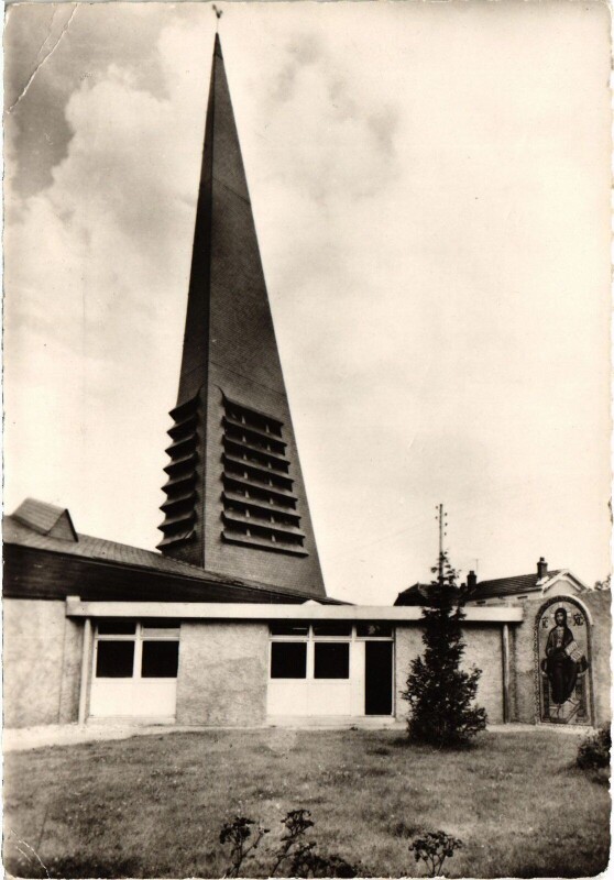 Carte postale ancienne Arnouville les Gonesse Eglise Notre-Dame de la Paix France à Arnouville