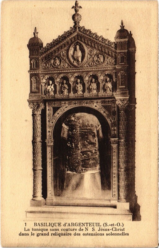 Carte postale ancienne Argenteuil La Basilique France à Argenteuil