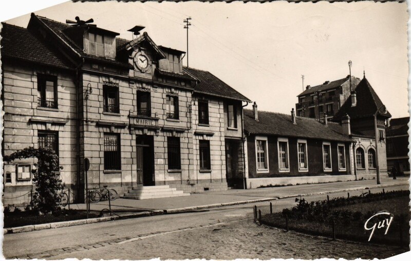 Carte postale ancienne Bezons La Mairie France à Bezons
