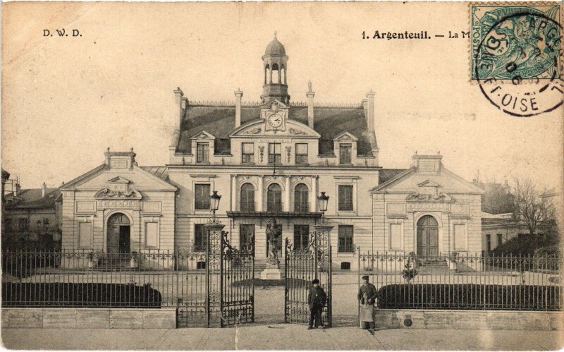Carte postale ancienne Argenteuil La Maison France à Argenteuil