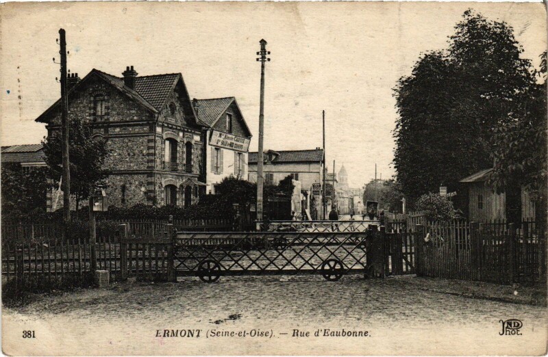 Carte postale ancienne Ermont-Eaubonne Rue d'Eaubonne France à Eaubonne
