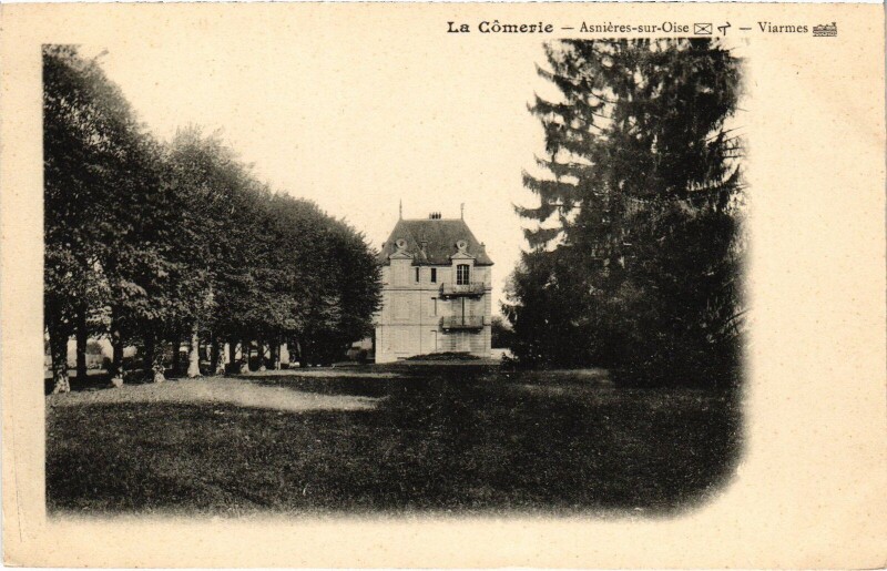 Carte postale ancienne Asnieres s Oise La Comerie France