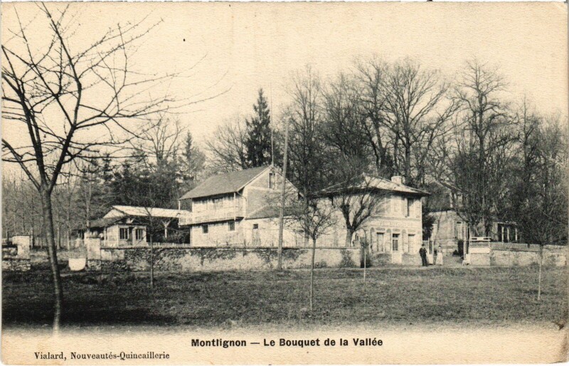 Carte postale ancienne Montlignon Le Bouquet de la Vallee France à Montlignon